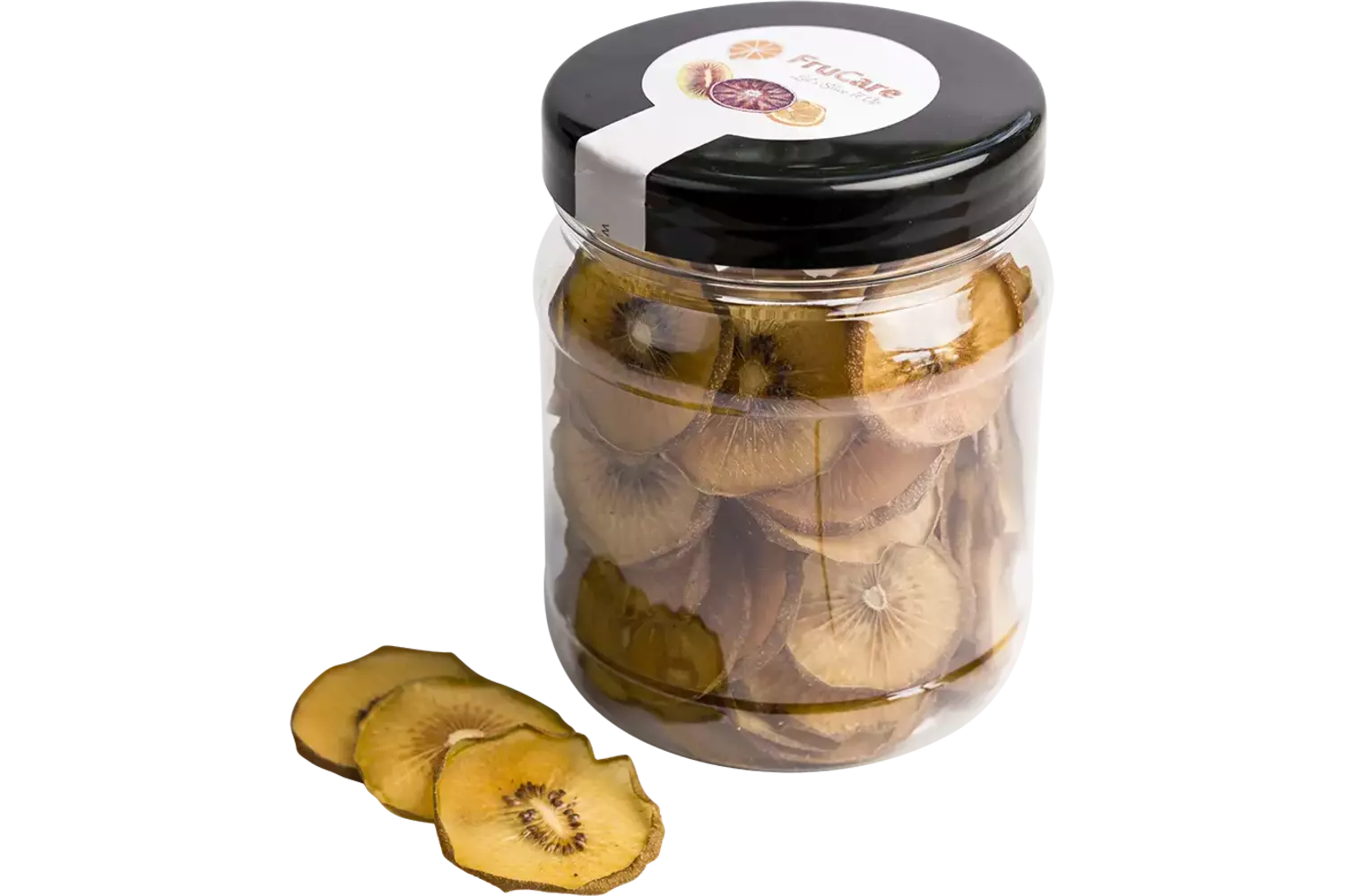 Gedr. gele kiwi schijfjes 80-120st stuk 2